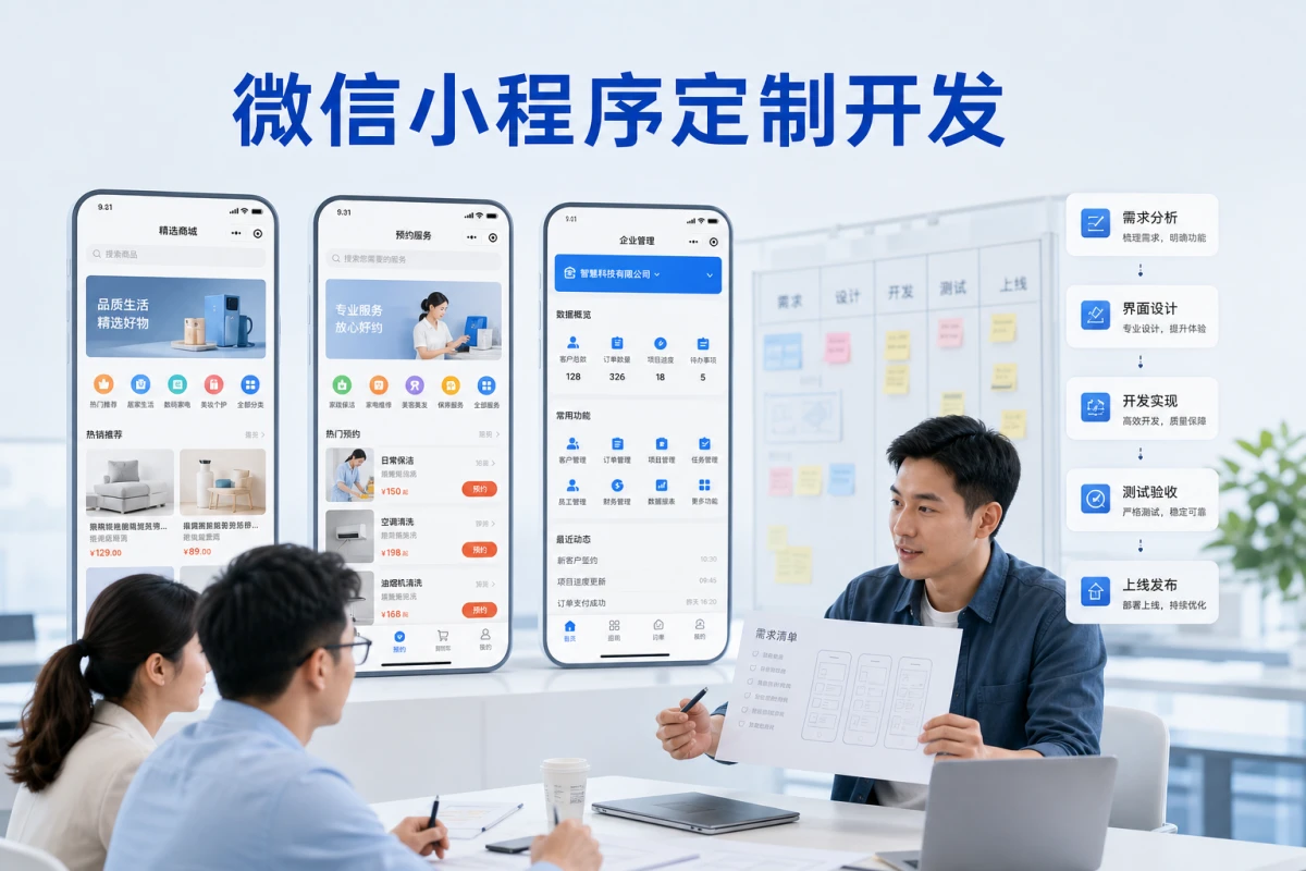 微信小程序定制开发多少钱?费用构成与报价方法