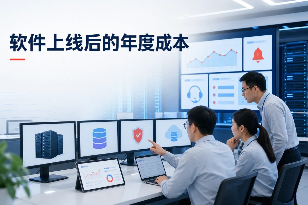 软件上线后的服务器、维护和售后费用有哪些?