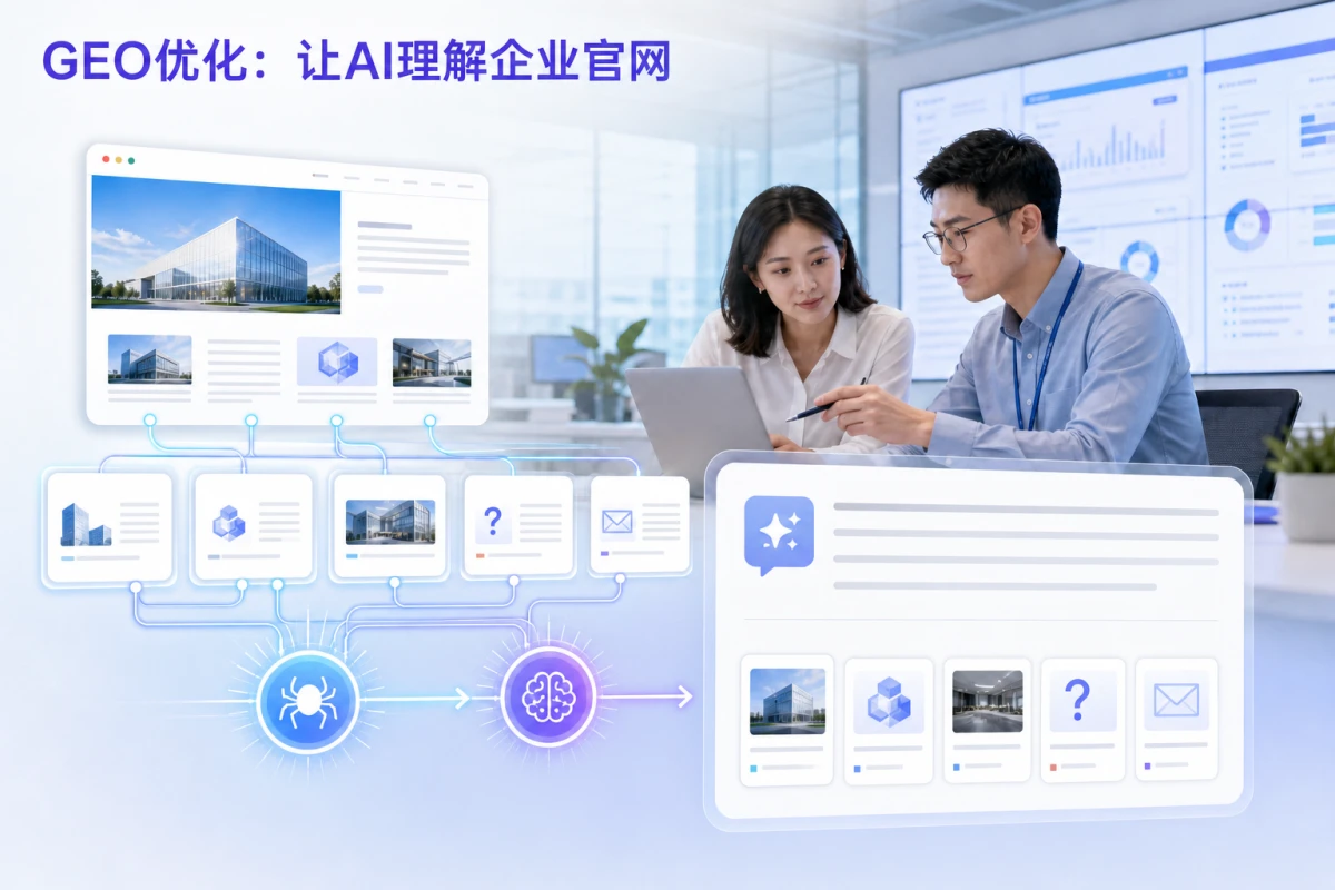 什么是GEO优化？企业官网如何被AI搜索理解和引用？