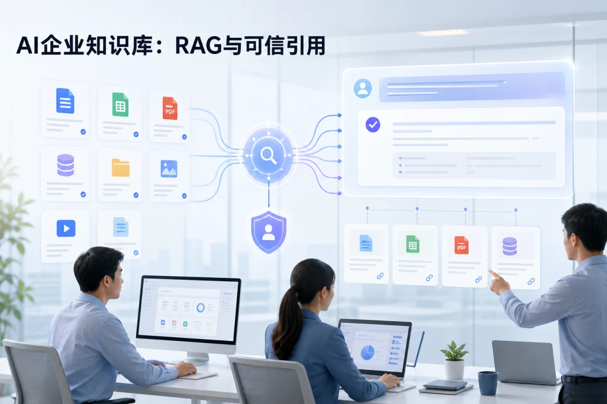 AI企业知识库如何开发？RAG、权限与来源引用说明